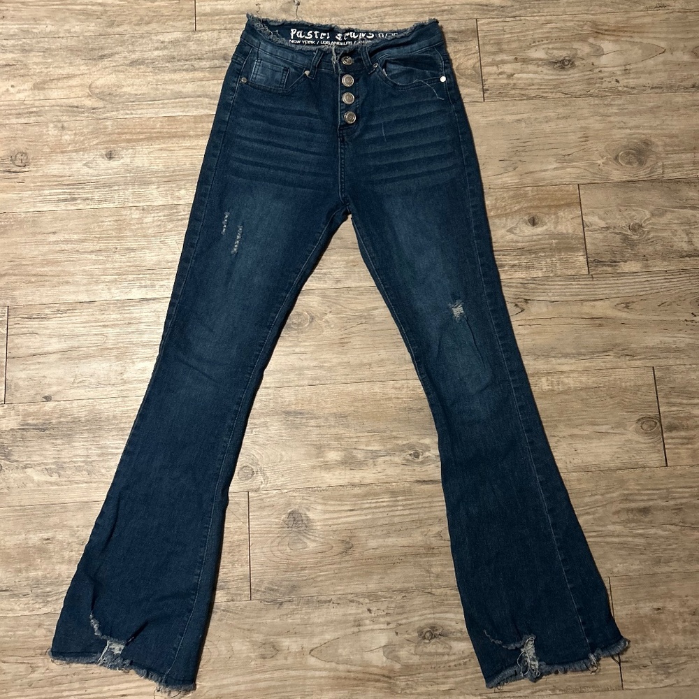 Bootcut jeans mid rise